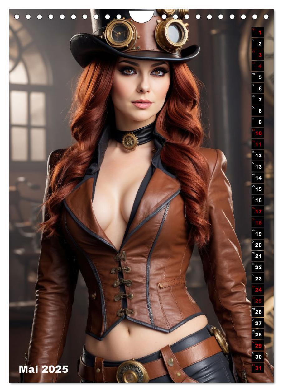 Bild: 9783435843992 | Steampunk Divas (Wandkalender 2025 DIN A4 hoch), CALVENDO...