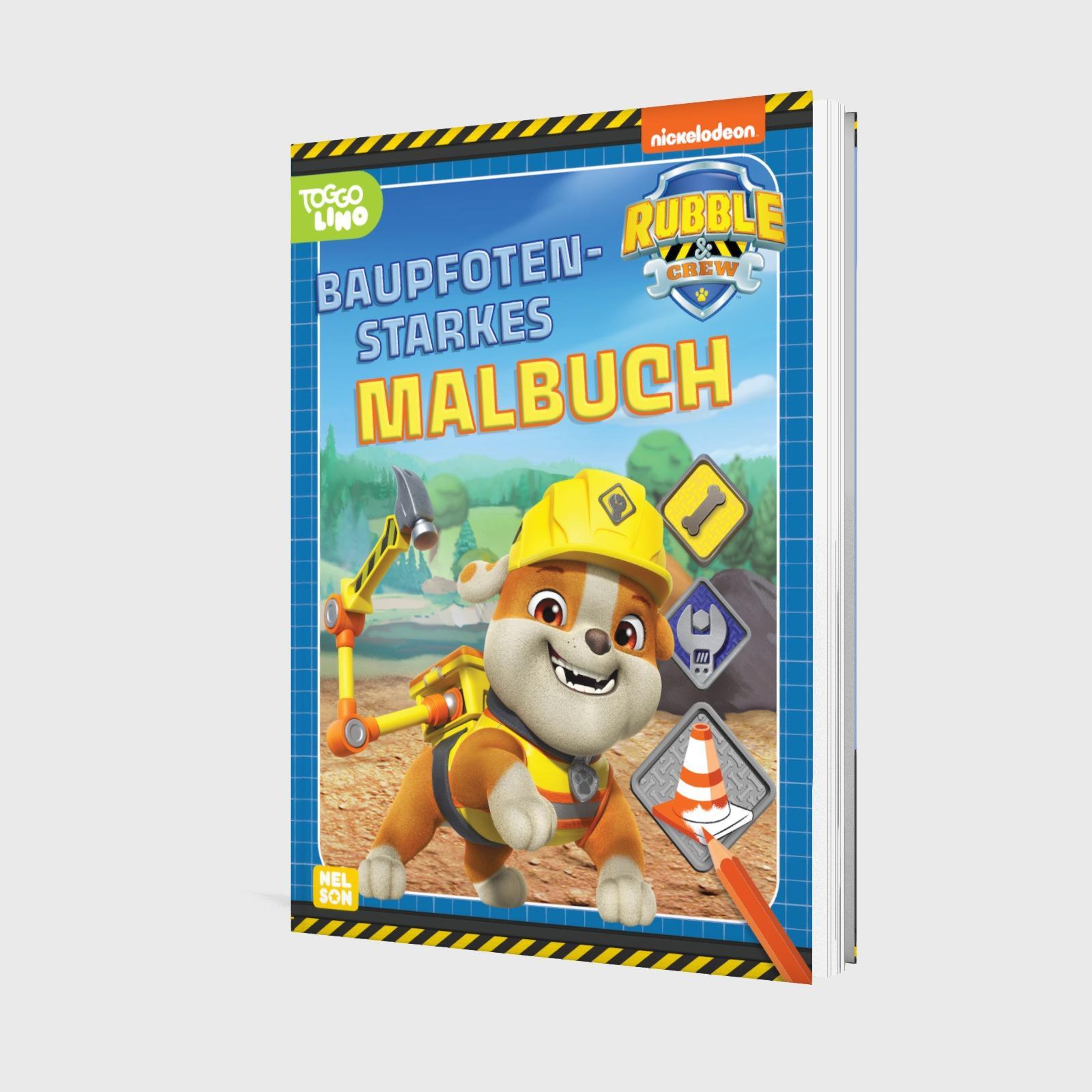 Bild: 9783845127187 | Rubble &amp; Crew: Baupfotenstarkes Malbuch | Taschenbuch | Rubble &amp; Crew