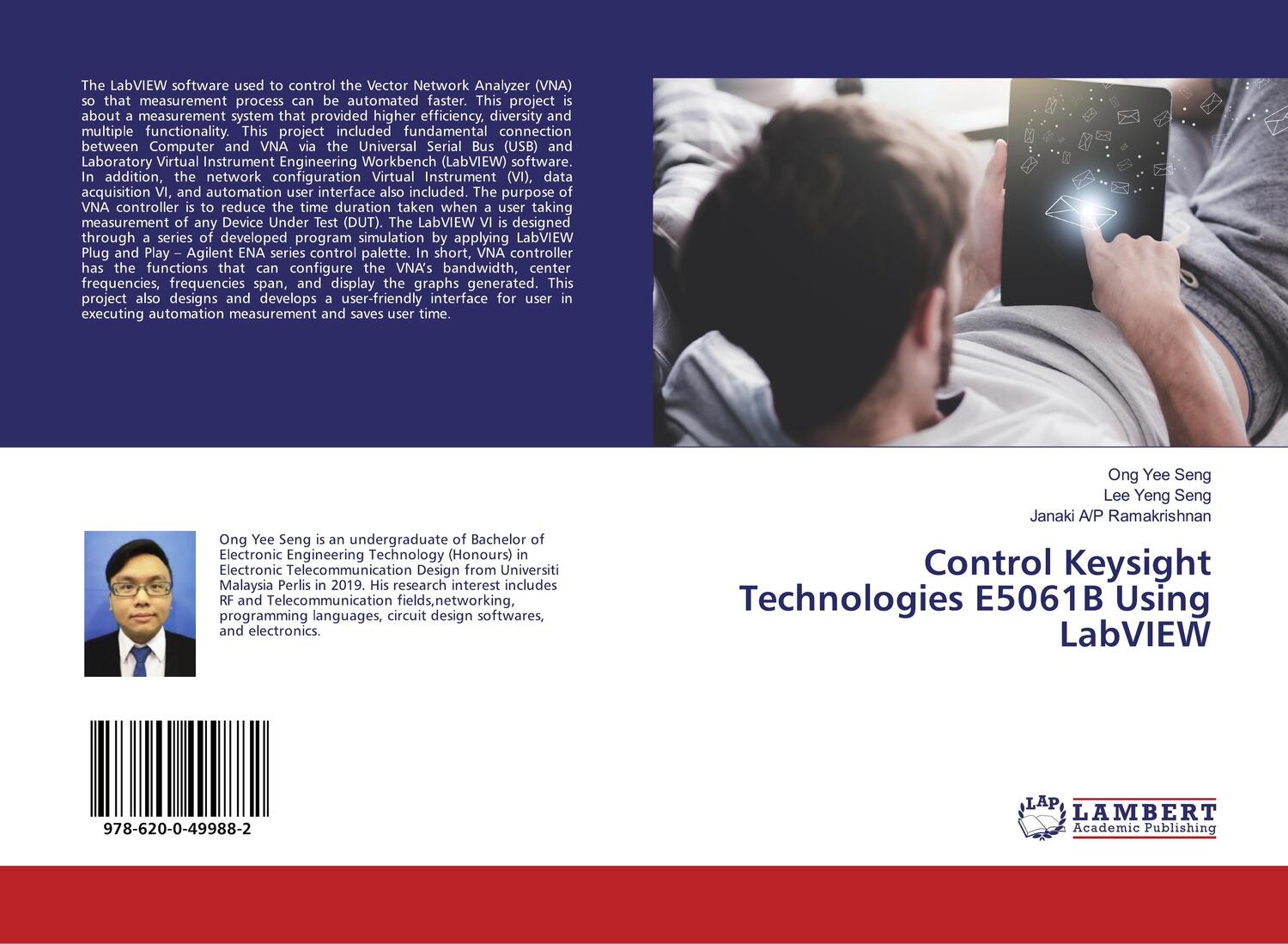 Cover: 9786200499882 | Control Keysight Technologies E5061B Using LabVIEW | Seng (u. a.)