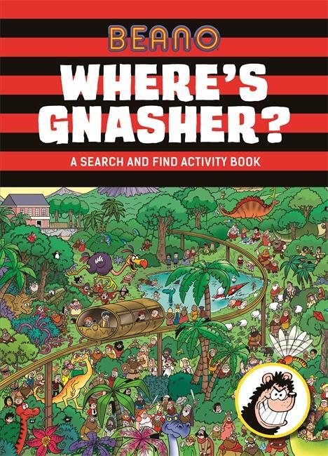 Cover: 9781787415140 | Beano Where's Gnasher? | A Search and Find Activity Book | Buch | 2019
