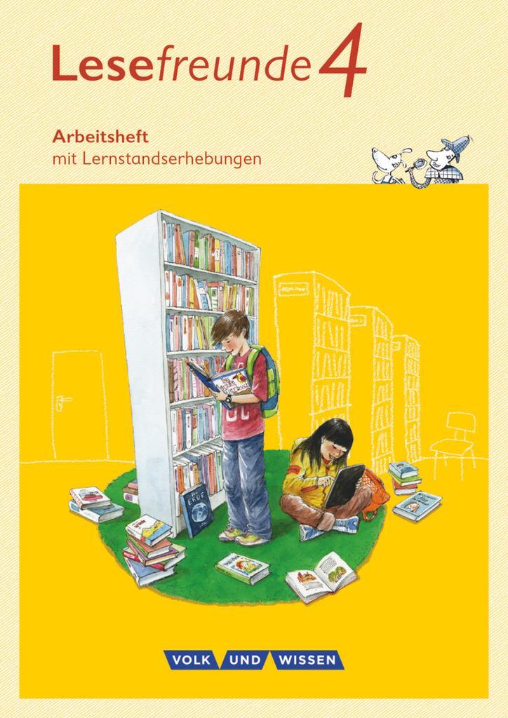 Cover: 9783060836710 | Lesefreunde 4. Schuljahr. Arbeitsheft. Östliche Bundesländer und...