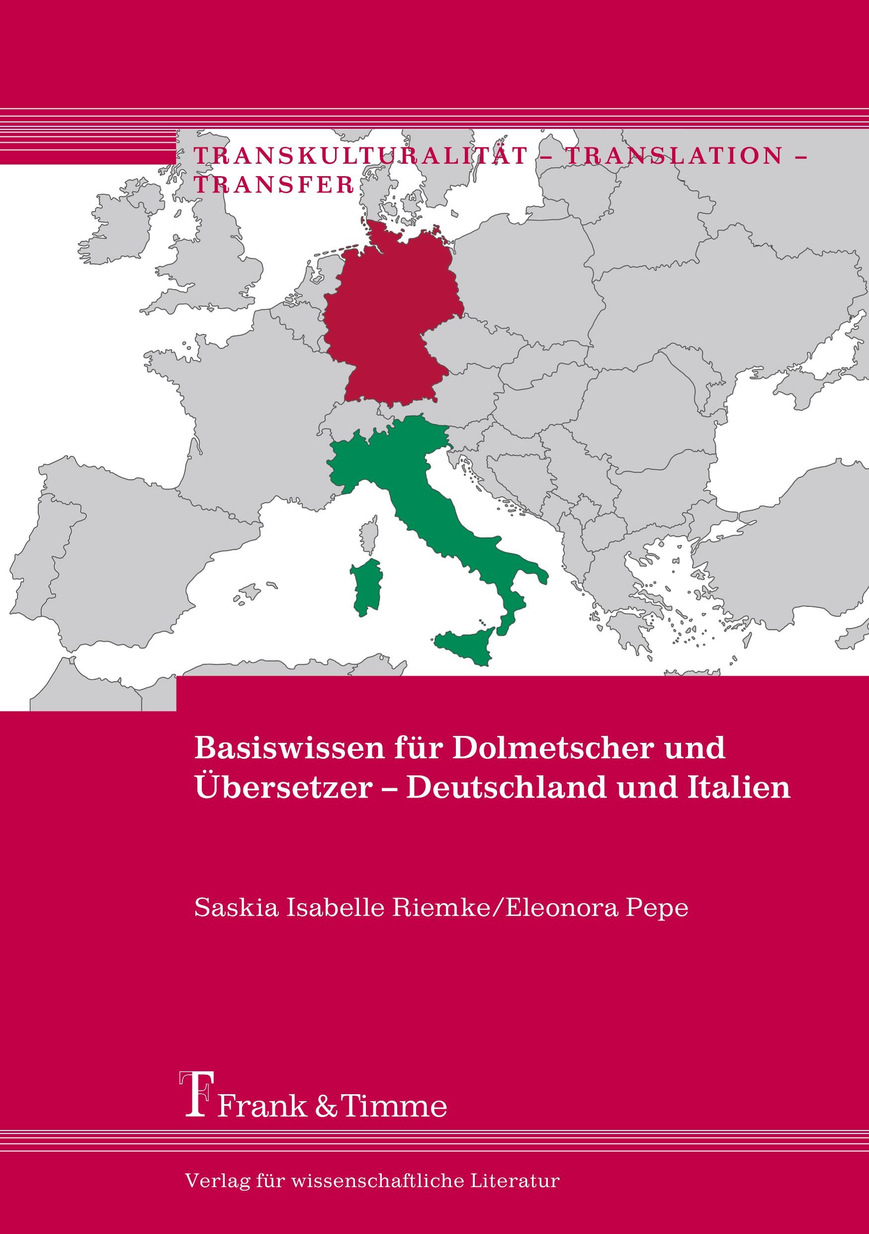 Cover: 9783732904686 | Basiswissen für Dolmetscher und Übersetzer - Deutschland und Italien