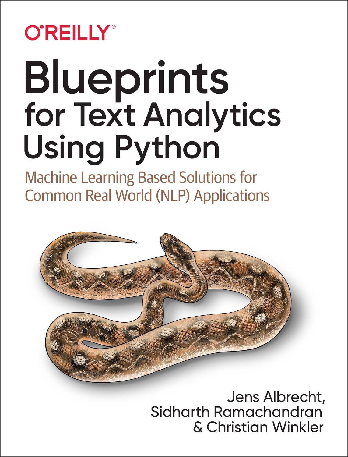 Cover: 9781492074083 | Blueprints for Text Analytics using Python | Christian Winkler (u. a.)