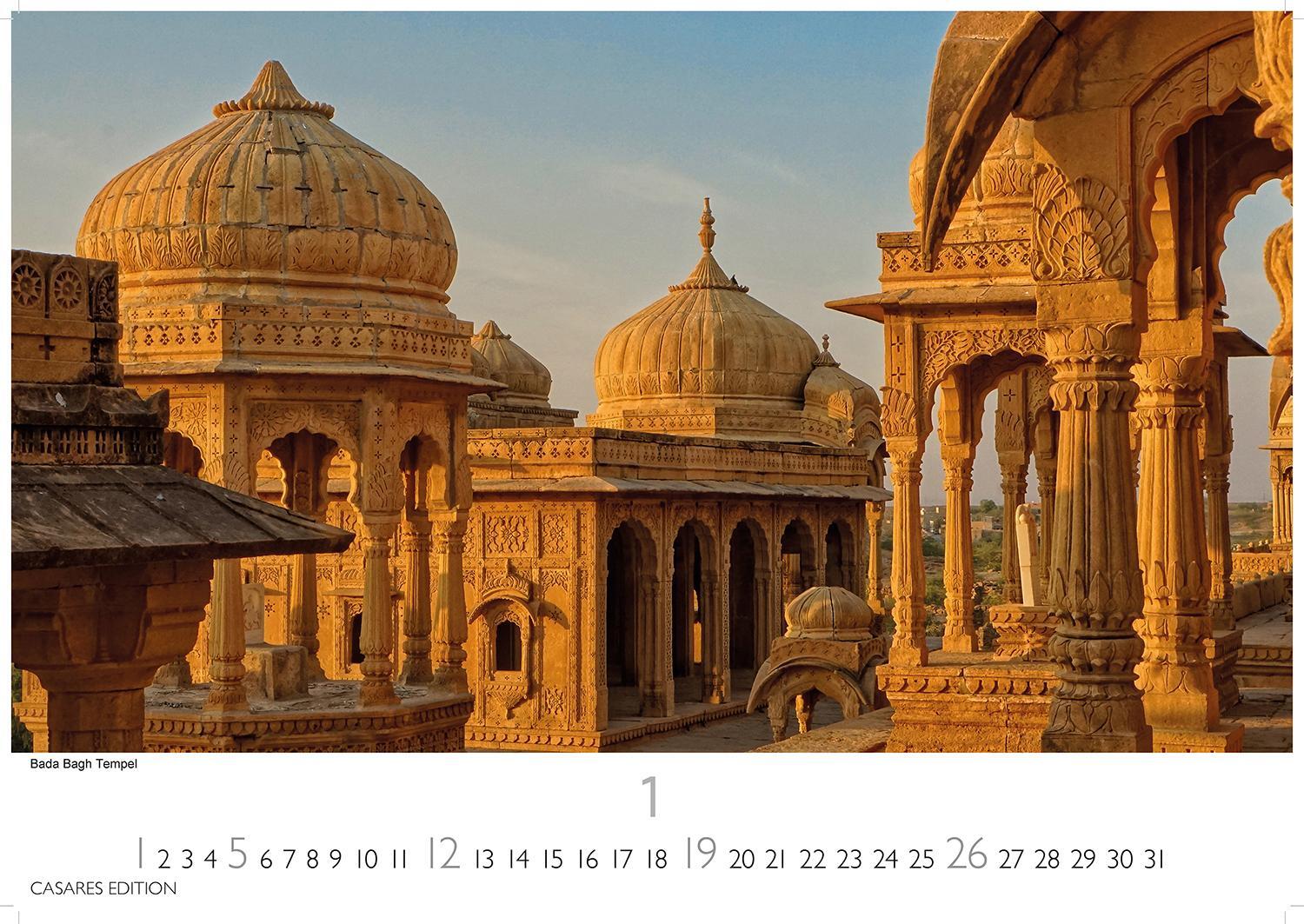 Bild: 9781835242445 | Indien 2025 L 35x50cm | Kalender | 14 S. | Deutsch | 2025