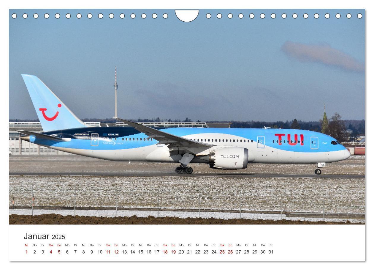 Bild: 9783435042623 | Ein Jahr am Flughafen Stuttgart (Wandkalender 2025 DIN A4 quer),...