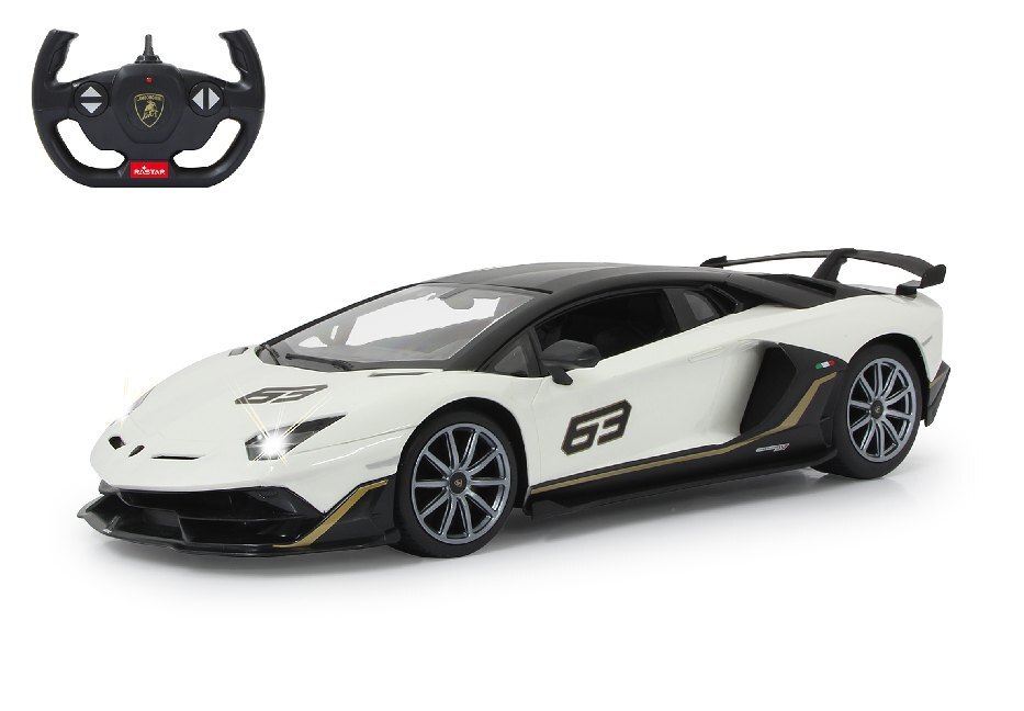 Cover: 4042774452032 | Jamara Lamborghini Aventador SVJ Performance 1:14 weiß 2,4GHz A | 2020