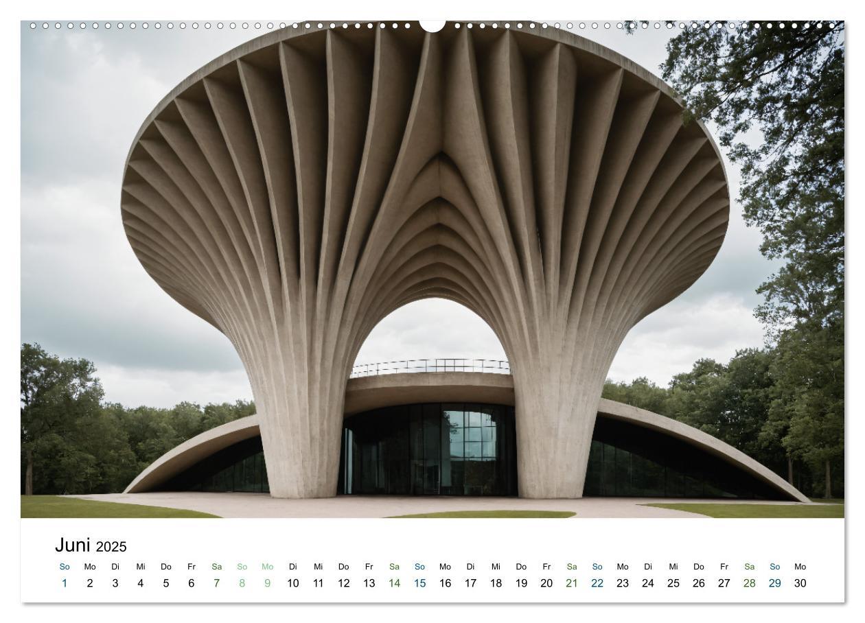 Bild: 9783457178799 | Einsamkeit in Architektur (Wandkalender 2025 DIN A2 quer), CALVENDO...