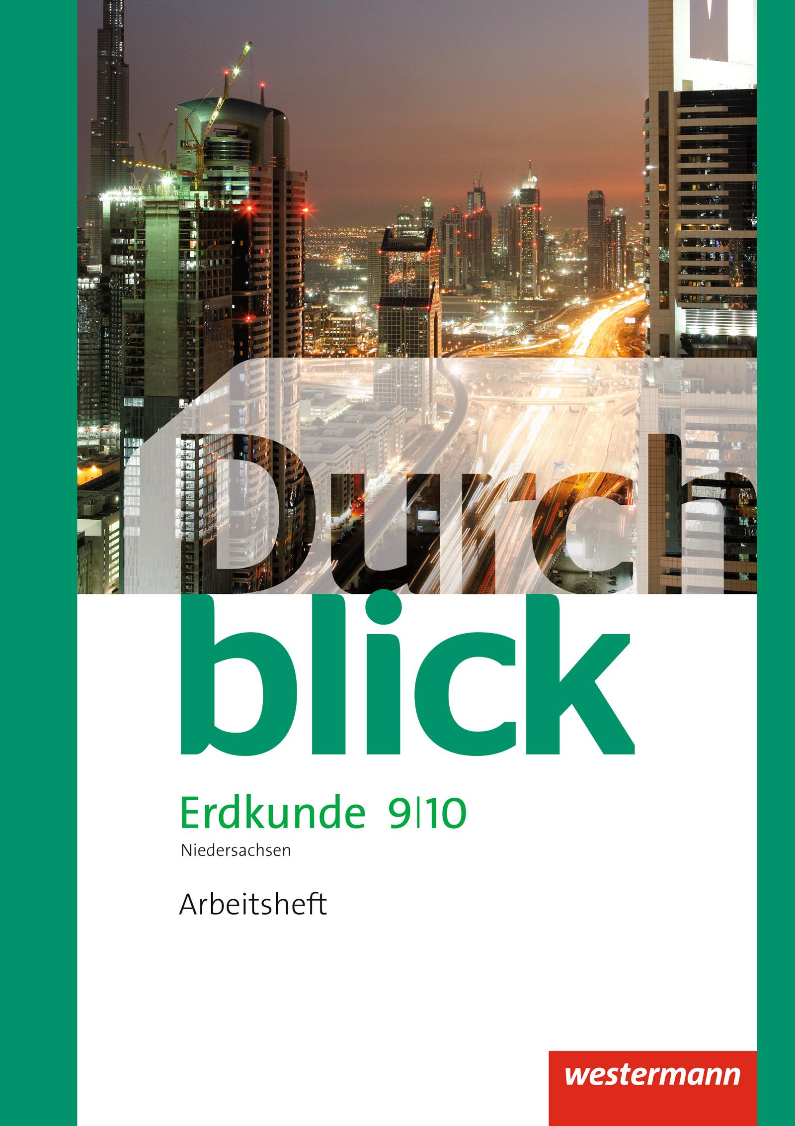 Cover: 9783141140897 | Durchblick Erdkunde 9 / 10. Arbeitsheft.Differenzierende Ausgabe....