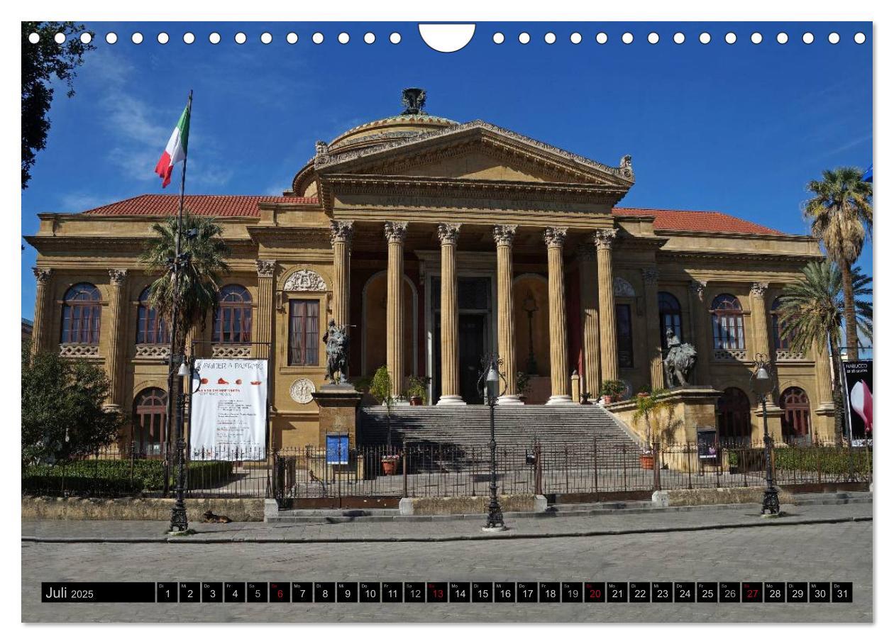 Bild: 9783435764716 | Palermo - Impressionen (Wandkalender 2025 DIN A4 quer), CALVENDO...