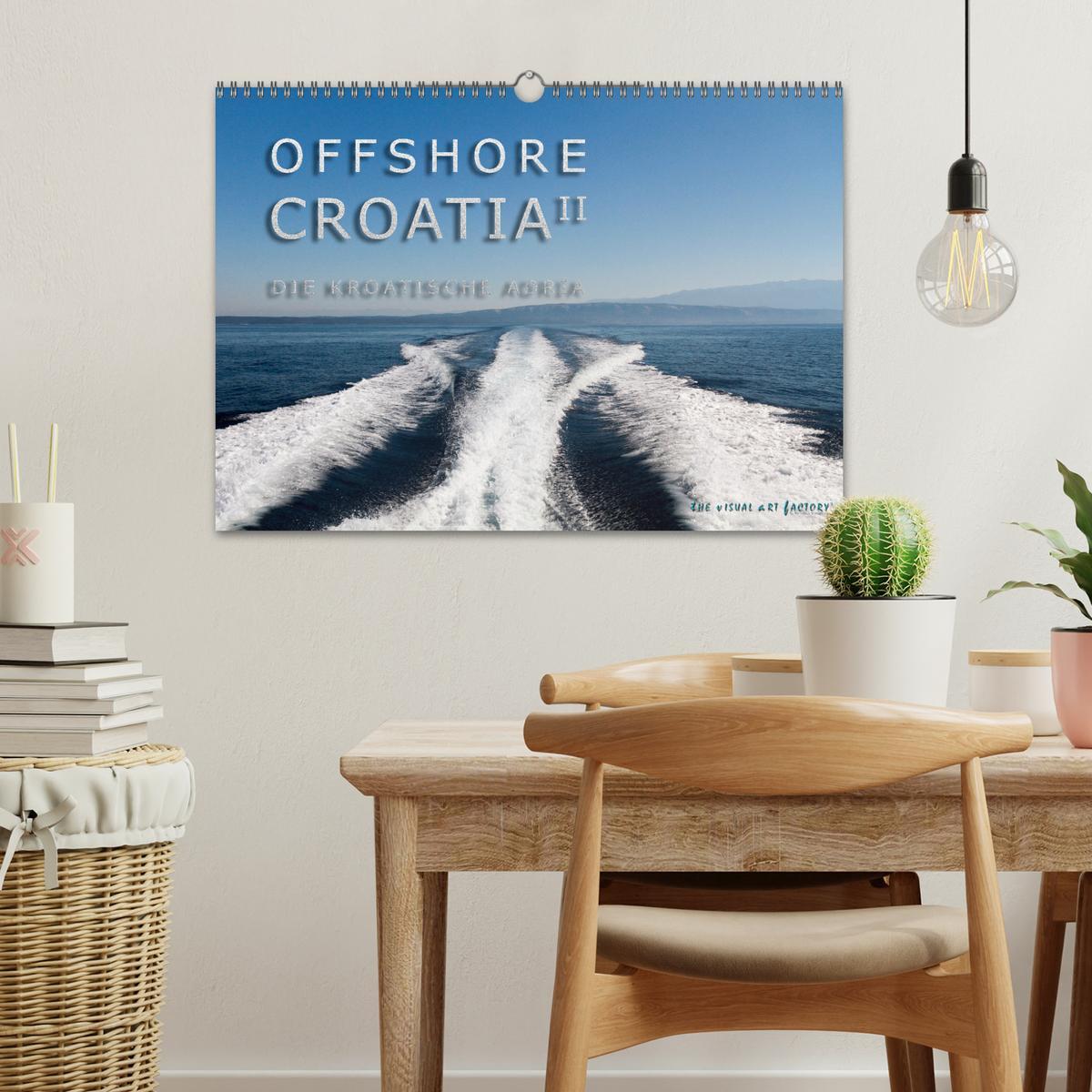 Bild: 9783435651597 | OFFSHORE KROATIEN (Wandkalender 2025 DIN A3 quer), CALVENDO...