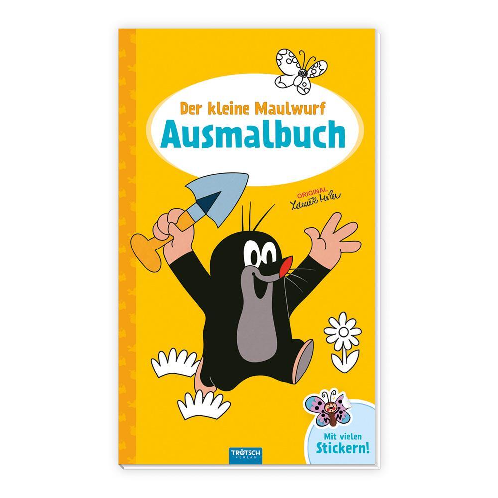 Cover: 9783988022929 | Trötsch Der kleine Maulwurf Ausmalbuch mit Stickern | KG | Taschenbuch