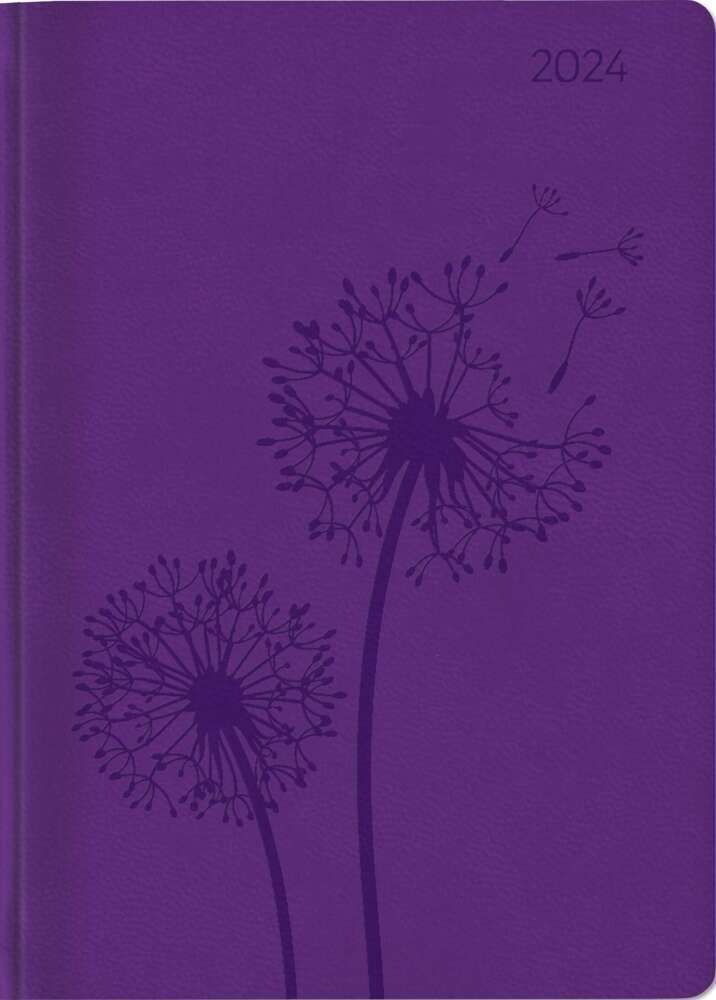 Cover: 4251732339371 | Ladytimer Deluxe Purple 2024 - Taschen-Kalender A6 (10,7x15,2 cm) -...