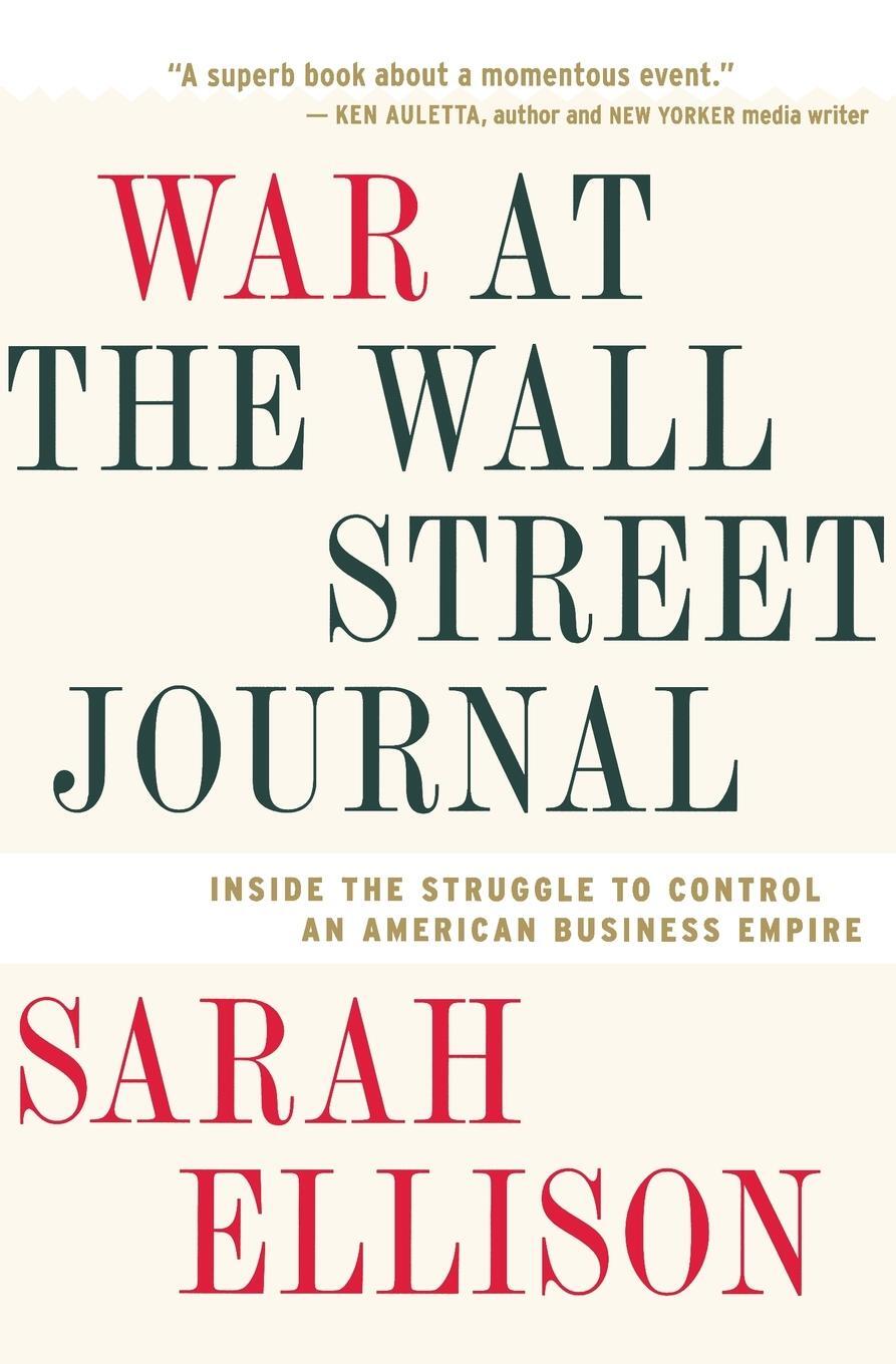 Cover: 9780547422565 | War at the Wall Street Journal | Sarah Ellison | Taschenbuch | 2011