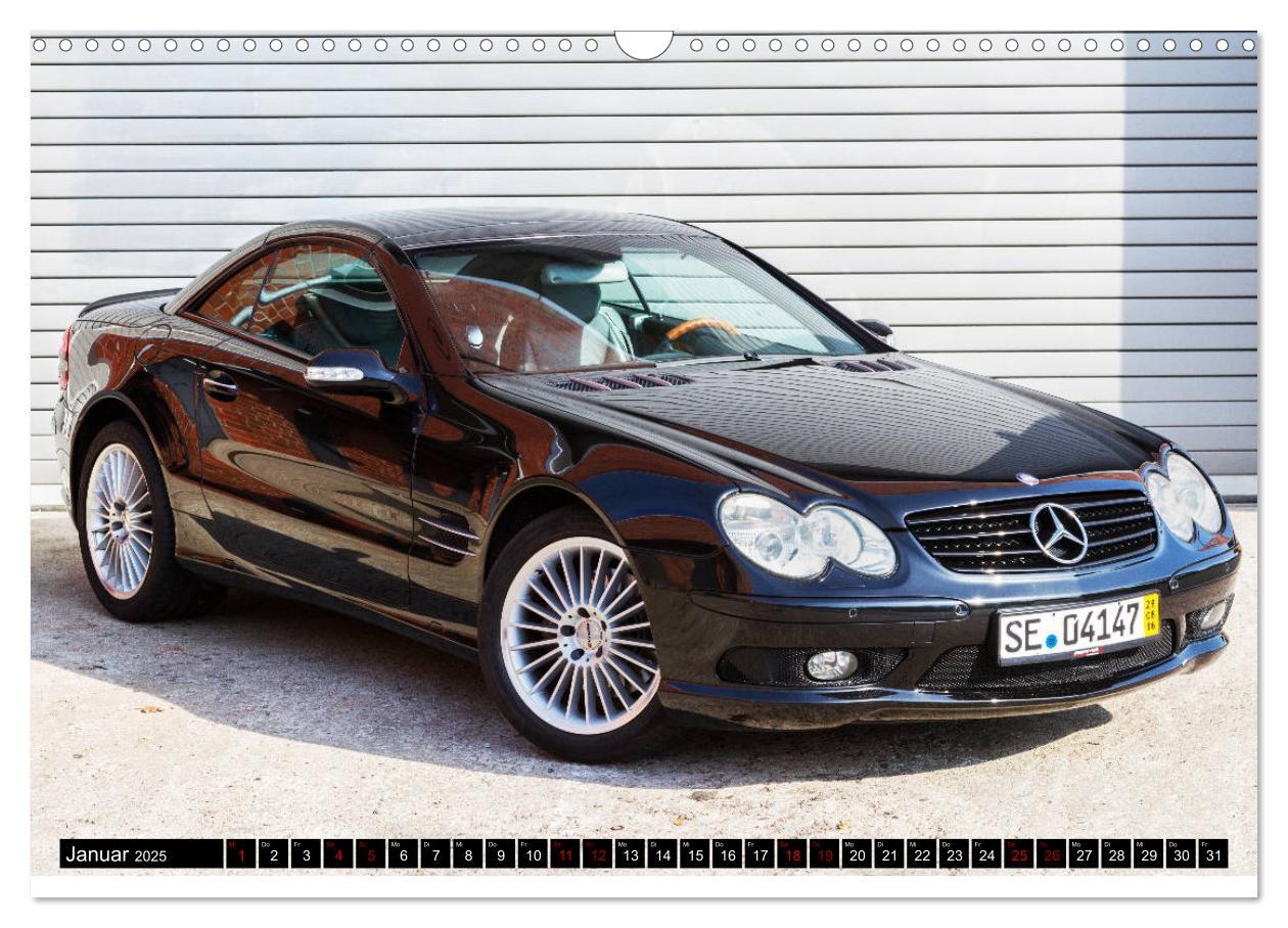 Bild: 9783435385508 | Mercedes SL R230 - Ein Denkmal auf Rädern (Wandkalender 2025 DIN A3...