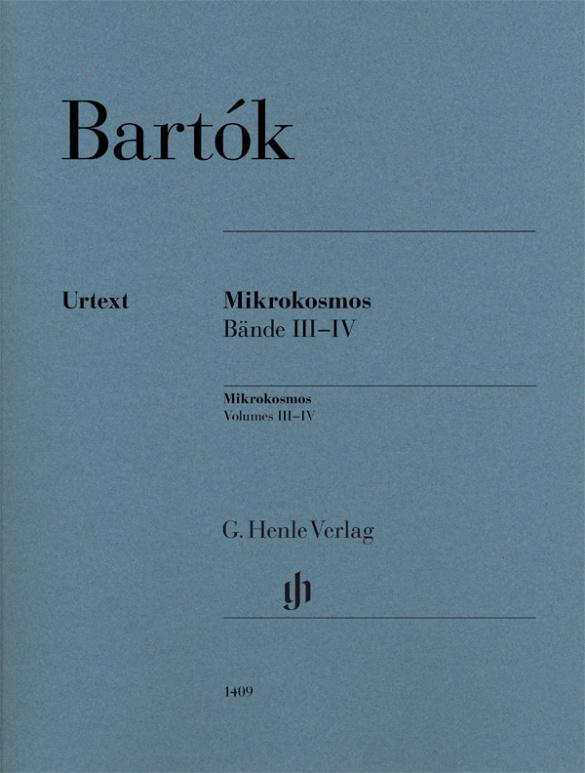 Cover: 9790201814094 | Mikrokosmos Bände III-IV, Urtext | Klavier zu zwei Händen | Nakahara