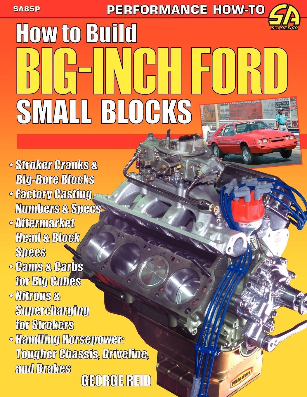 Cover: 9781613250846 | How to Build Big-Inch Ford Small Blocks | George Reid | Taschenbuch