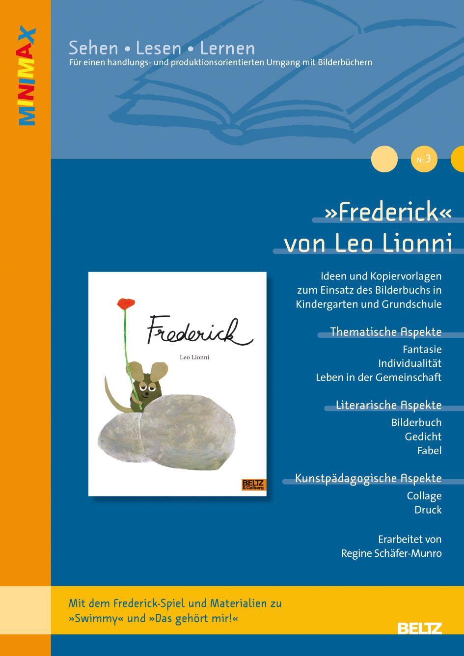 Cover: 9783407626974 | »Frederick« von Leo Lionni | Regine Schäfer-Munro | Broschüre | 2010