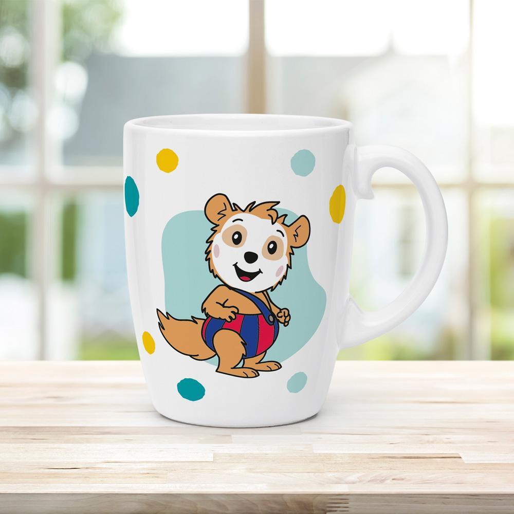 Bild: 4251901505958 | Trötsch Bobo Siebenschläfer Kindertasse blau Geschenktasse aus...