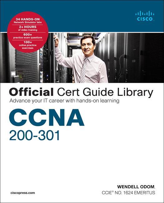 Cover: 9781587147142 | CCNA 200-301 Official Cert Guide Library | Wendell Odom | Taschenbuch