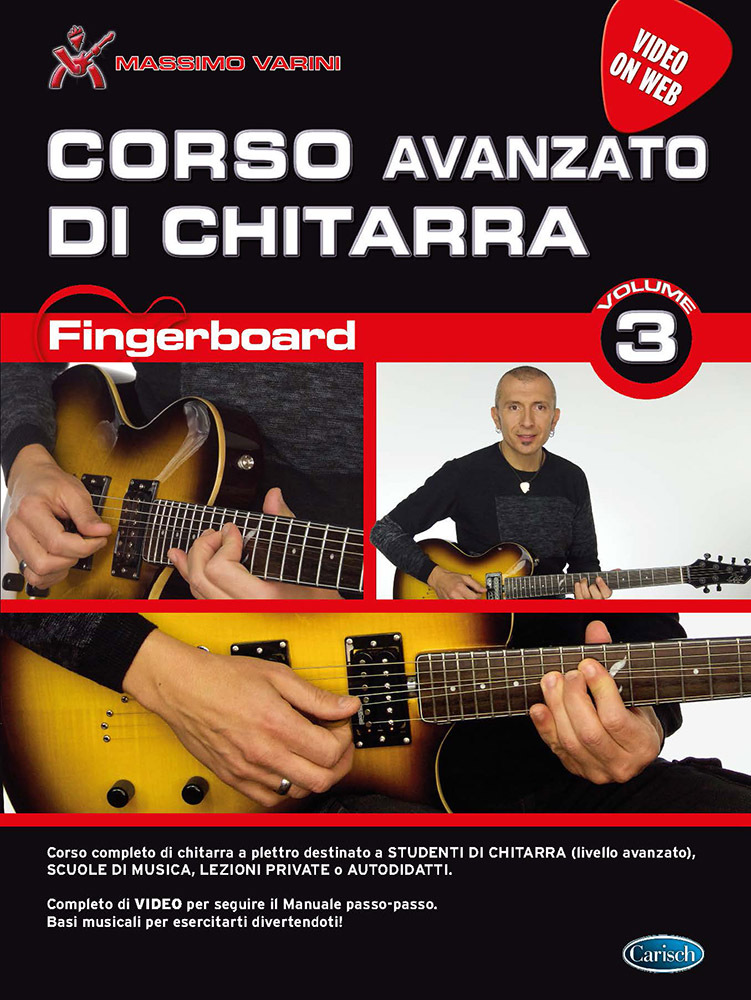 Cover: 9781787602144 | Fingerboard vol. 3 | Corso avanzato di chitarra (versione VOW)