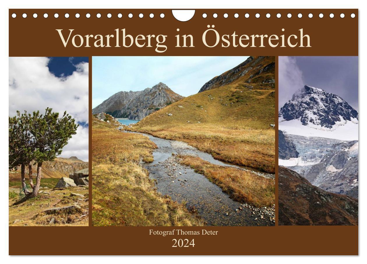 Cover: 9783383440229 | Vorarlberg in Österreich (Wandkalender 2024 DIN A4 quer), CALVENDO...