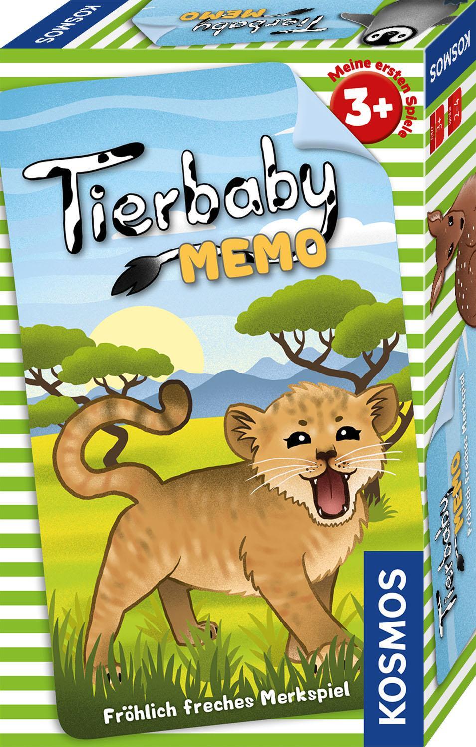 Cover: 4002051711535 | Tierbaby-Memo | Mitbringspiel | Spiel | Deutsch | 2020 | Kosmos