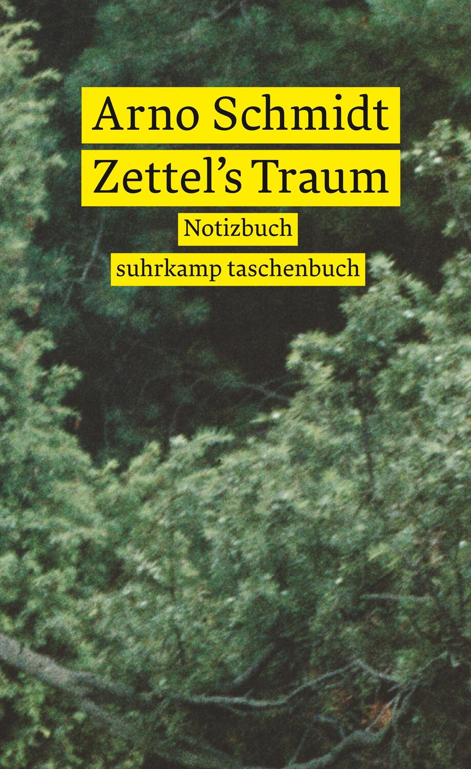 Cover: 9783518472699 | Notizbuch suhrkamp taschenbuch | Zettel's Traum 240 blanko Seiten