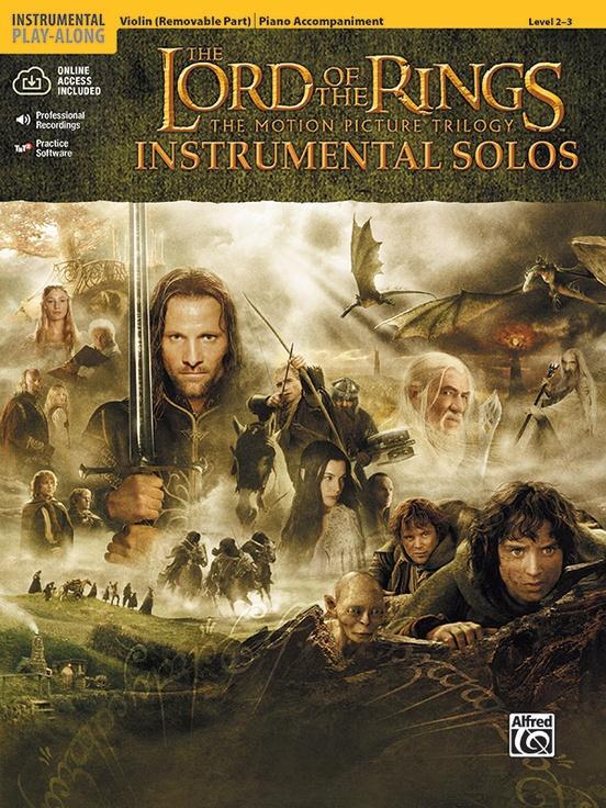 Cover: 9780757923296 | The Lord of the Rings Instrumental Solos for Strings: Violin (with...
