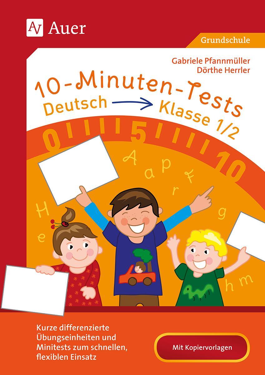 Cover: 9783403082644 | 10-Minuten-Tests Deutsch - Klasse 1/2 | Dörthe Herrler (u. a.) | 2020