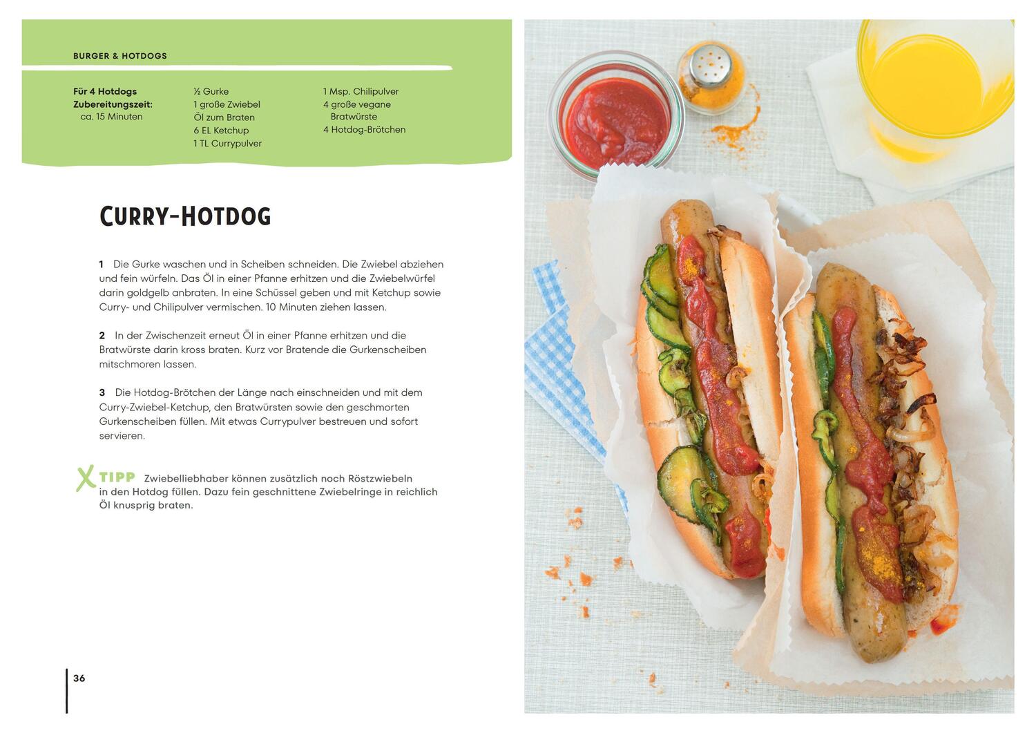 Bild: 9783809448020 | Vegane Burger &amp; Co - Die besten Rezepte für leckeres Fast Food ohne...