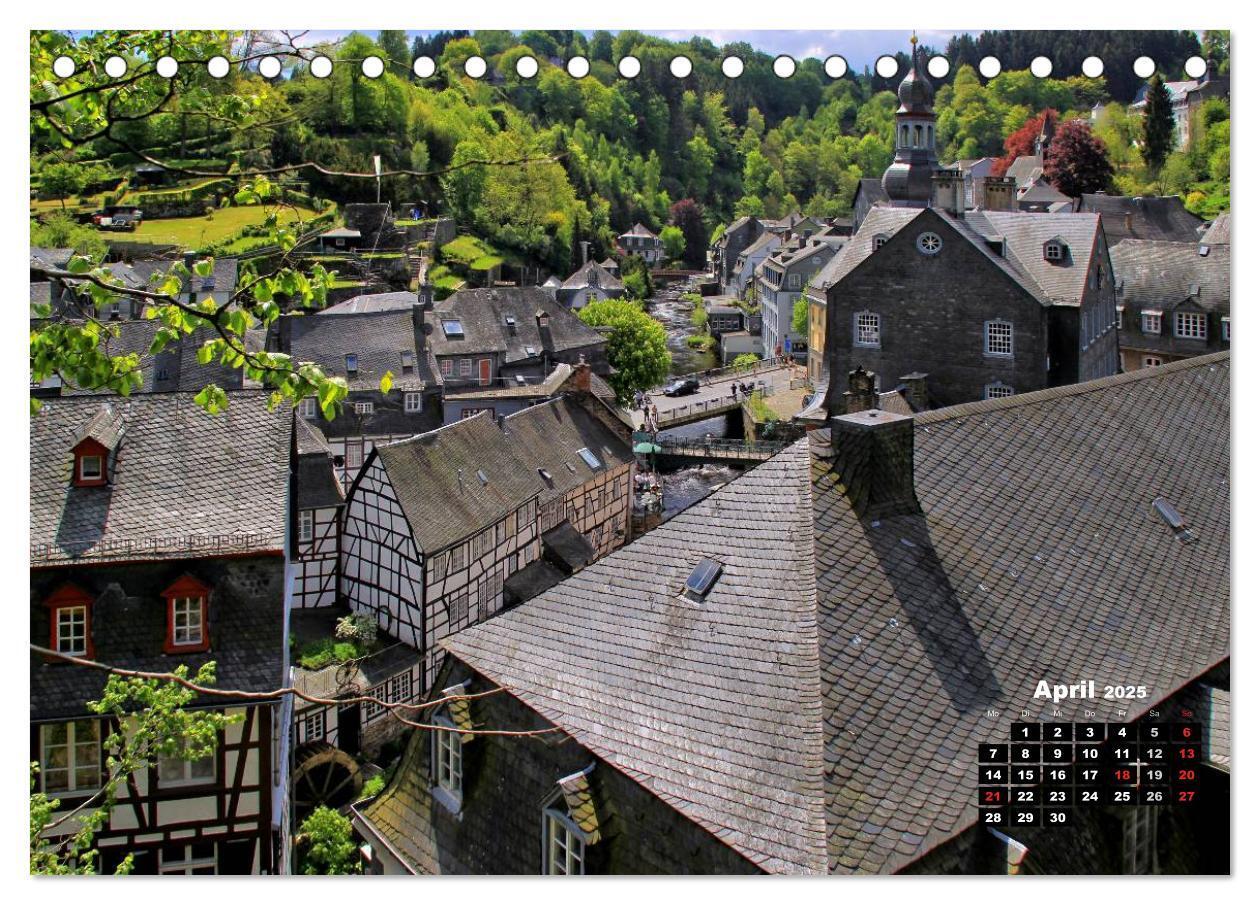 Bild: 9783435703111 | Eine Perle in der Eifel - Monschau (Tischkalender 2025 DIN A5...