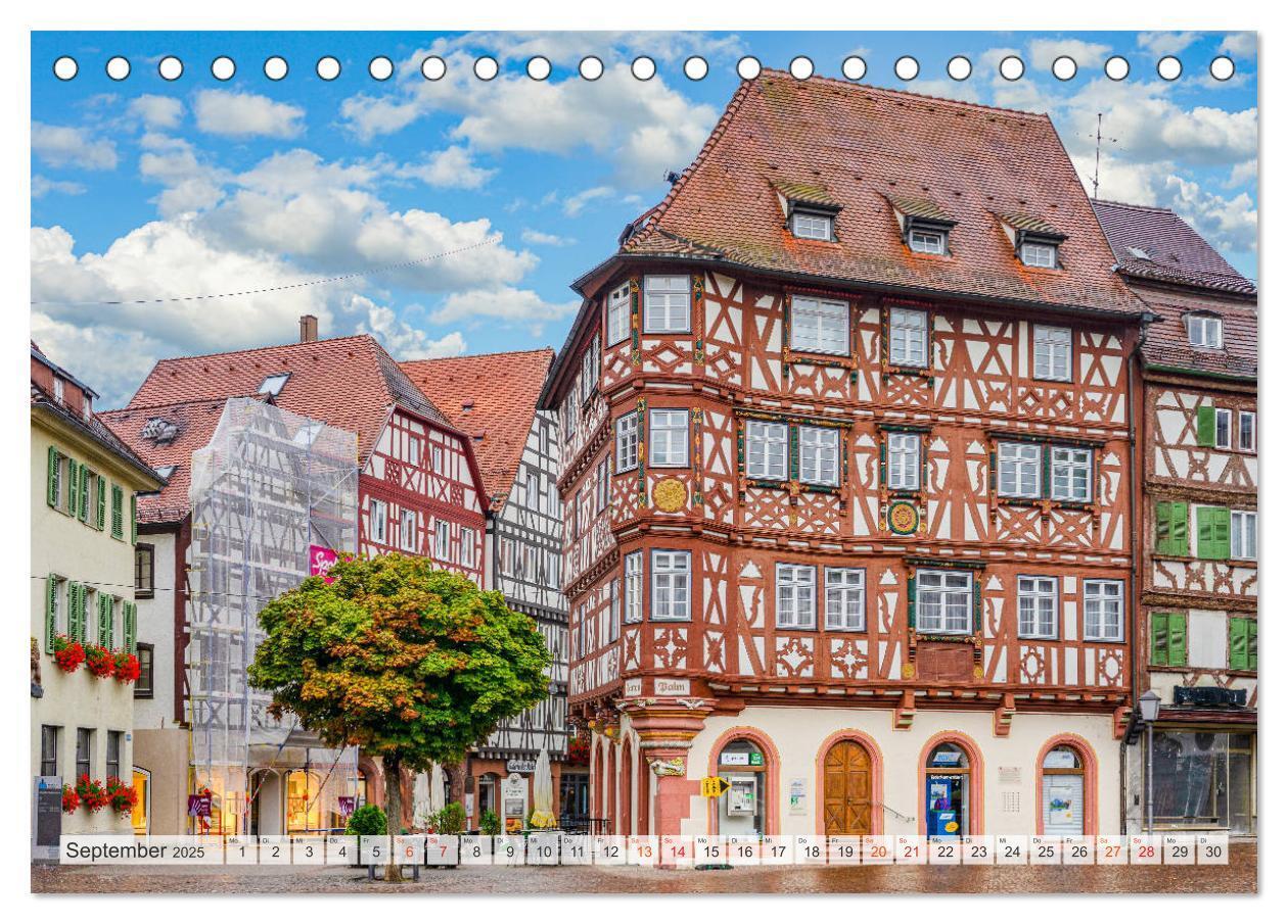 Bild: 9783435177295 | Mosbach Impressionen (Tischkalender 2025 DIN A5 quer), CALVENDO...