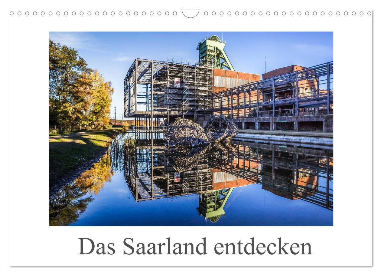 Cover: 9783675855816 | Das Saarland entdecken (Wandkalender 2024 DIN A3 quer), CALVENDO...