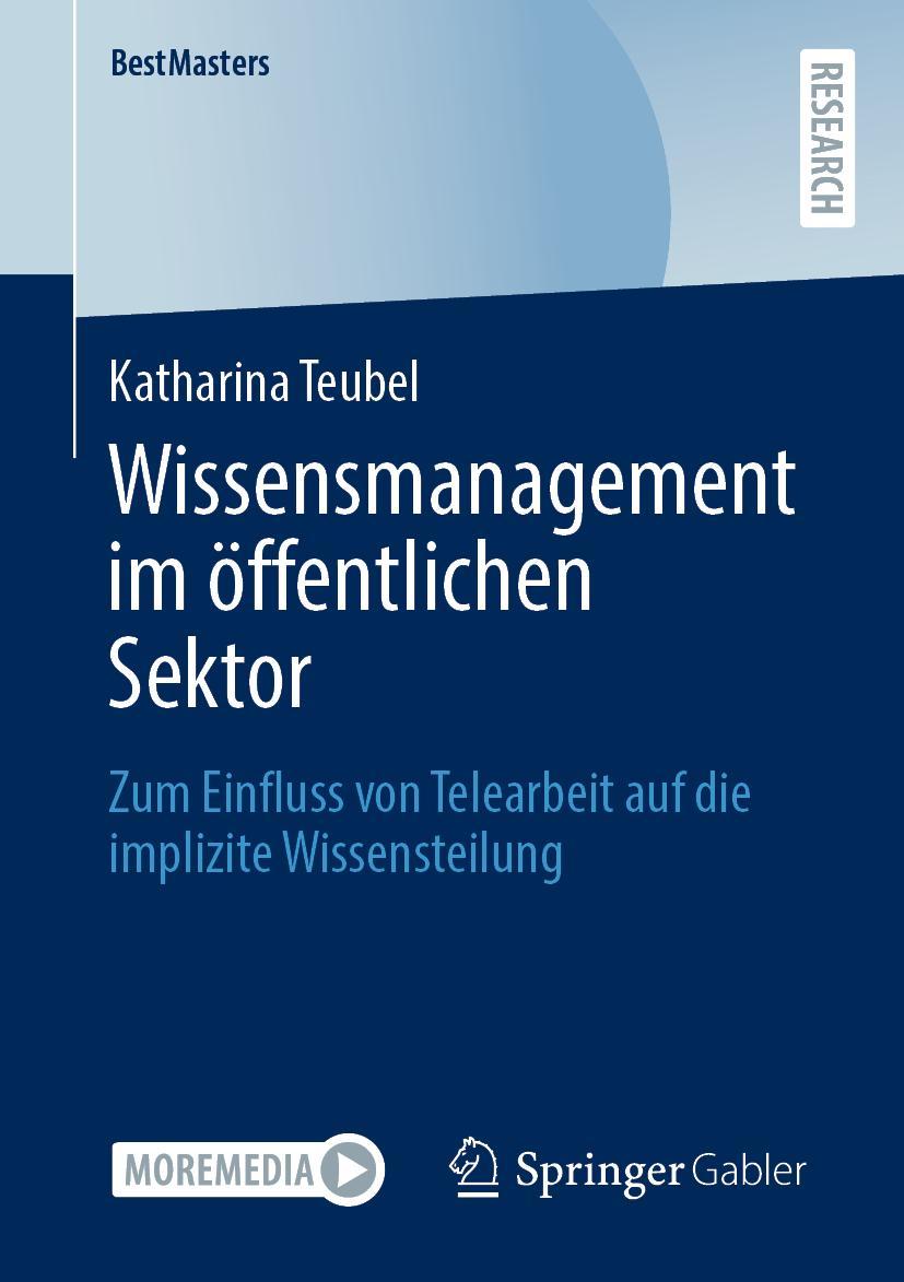 Cover: 9783658410636 | Wissensmanagement im öffentlichen Sektor | Katharina Teubel | Buch