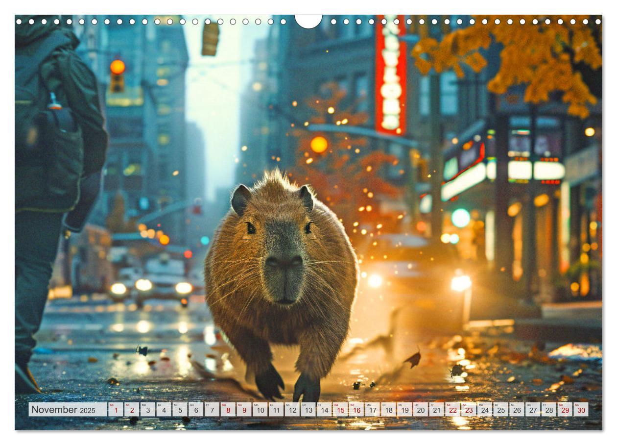 Bild: 9783457163955 | Capybaras im Alltag - Ein Jahr voller Abenteuer (Wandkalender 2025...