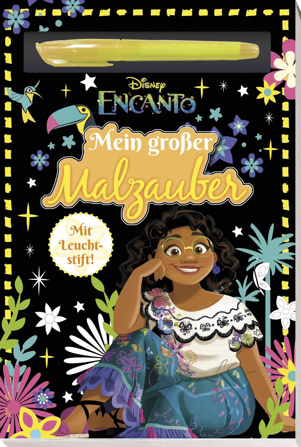 Cover: 9783833243752 | Disney Encanto: Mein großer Malzauber | Block mit Leuchtstift | Buch