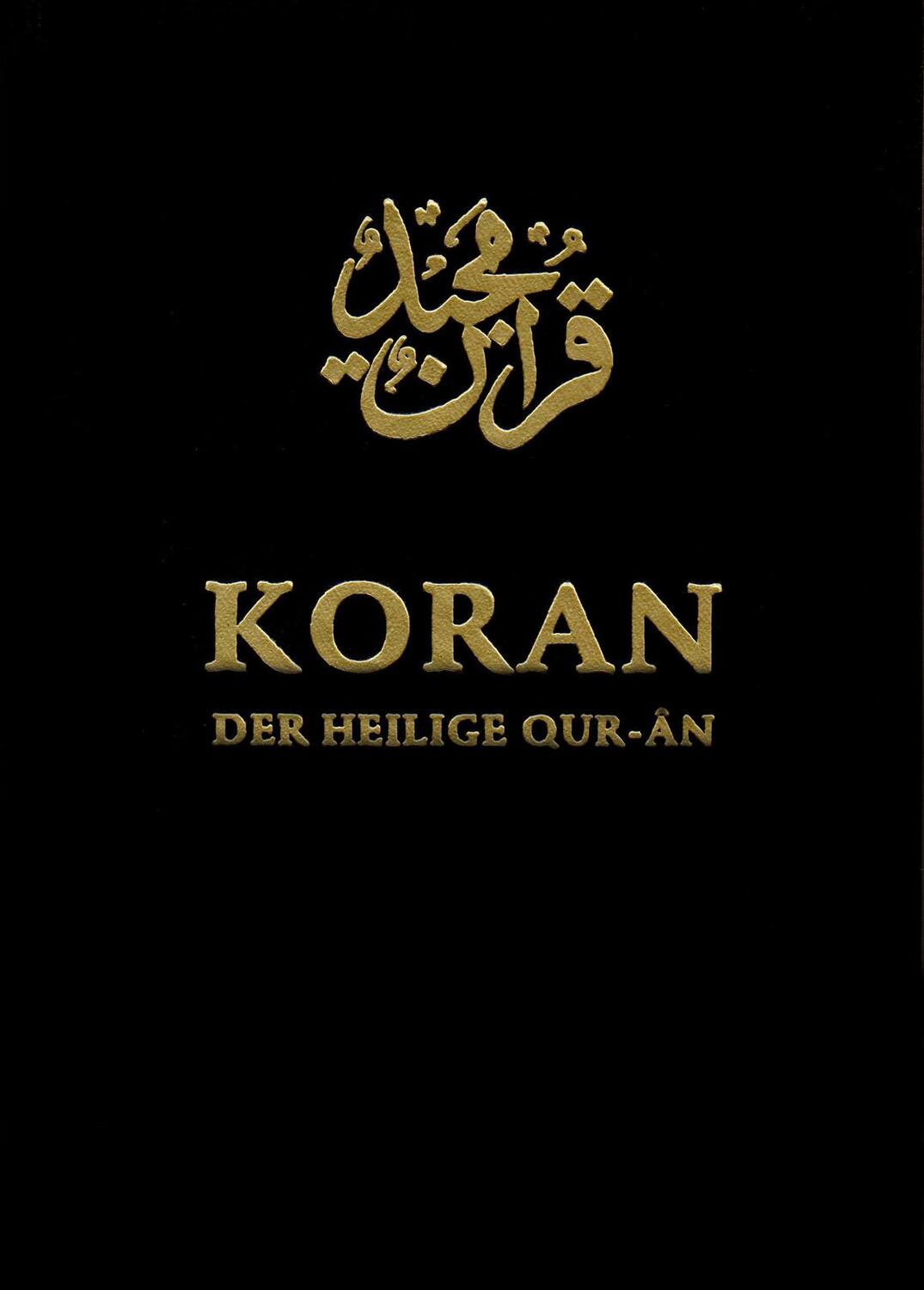Cover: 9783968450506 | Der Heilige Koran (Quran) | Arabisch / Deutsch | Buch | Deutsch | 2021