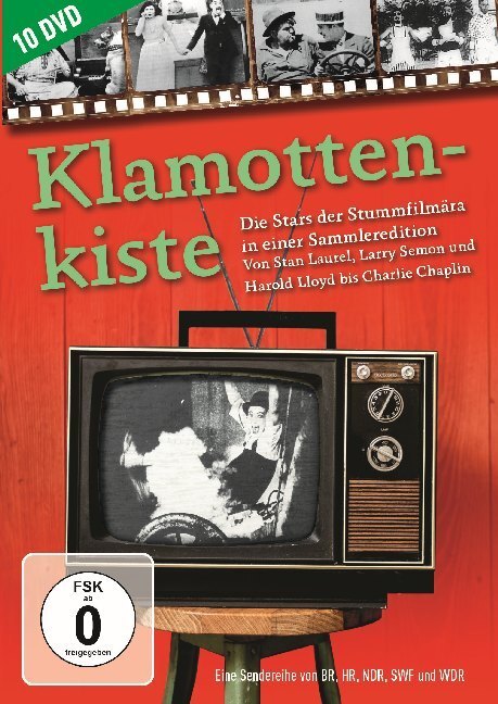 Cover: 4260572877257 | Klamottenkiste SammlerBox, 10 DVD | Die Stars der Stummfilmära | DVD