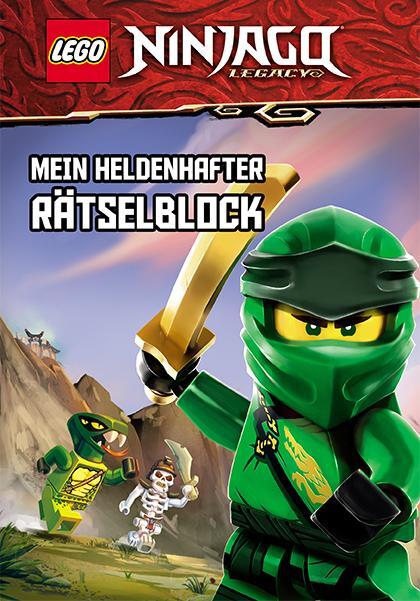 Cover: 9783960805267 | LEGO® NINJAGO® - Mein heldenhafter Rätselblock | Taschenbuch | 80 S.