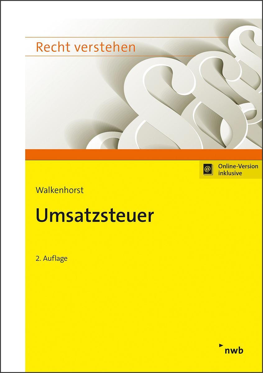Cover: 9783482650727 | Umsatzsteuer | Ralf Walkenhorst | Bundle | Recht verstehen | Deutsch