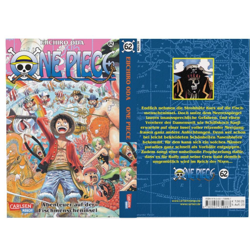 Bild: 9783551759887 | One Piece 62. Abenteuer auf der Fischmenscheninsel | Eiichiro Oda