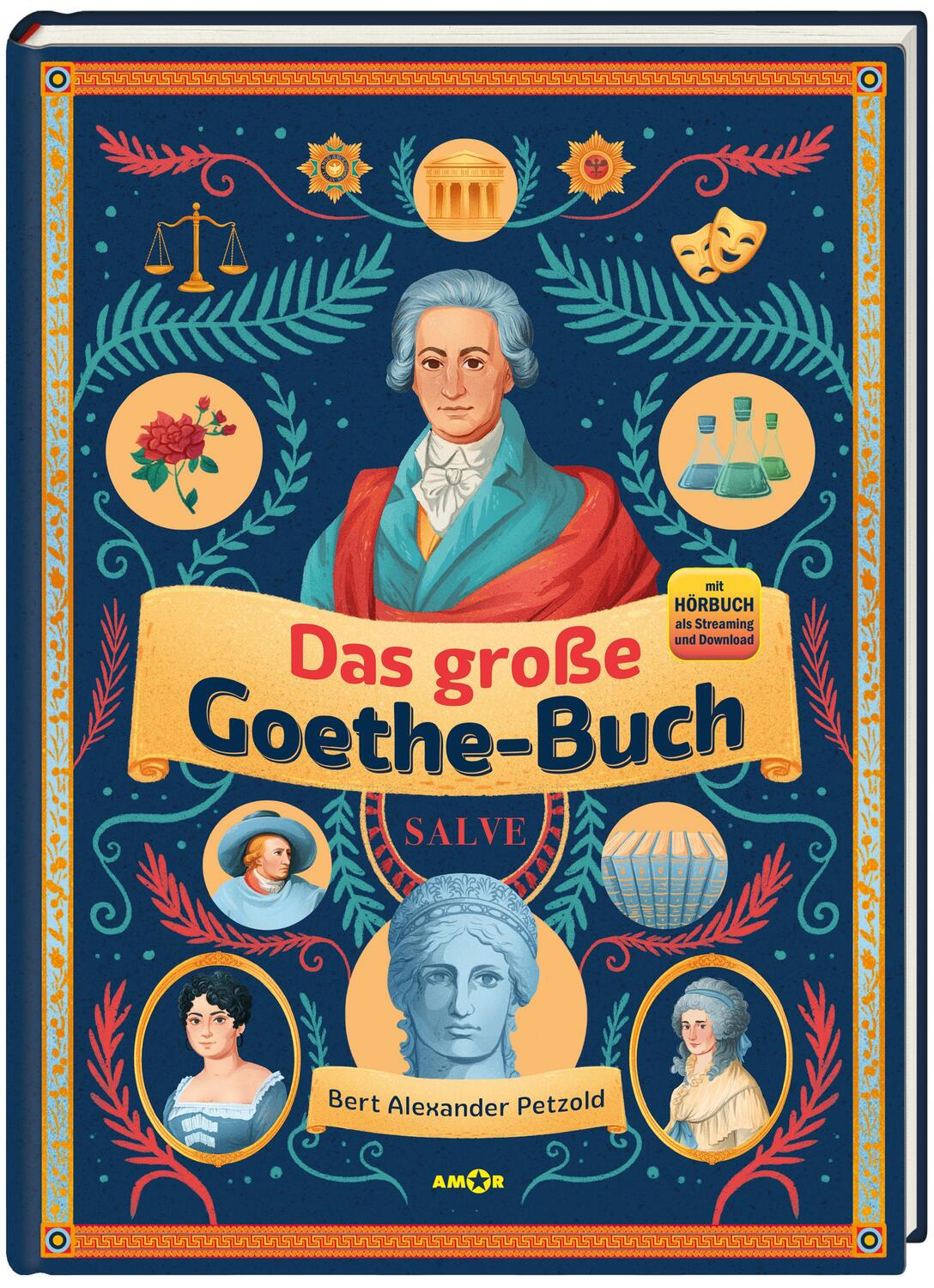 Cover: 9783985873258 | Das große Goethe-Buch. Ein Wissensabenteuer über Johann Wolfgang...