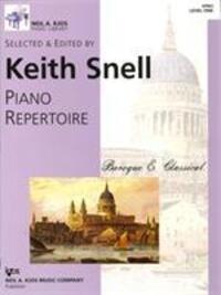 Cover: 9780849762116 | Piano Repertoire Baroque &amp; Classical - Level 1 | Keith Snell | Buch