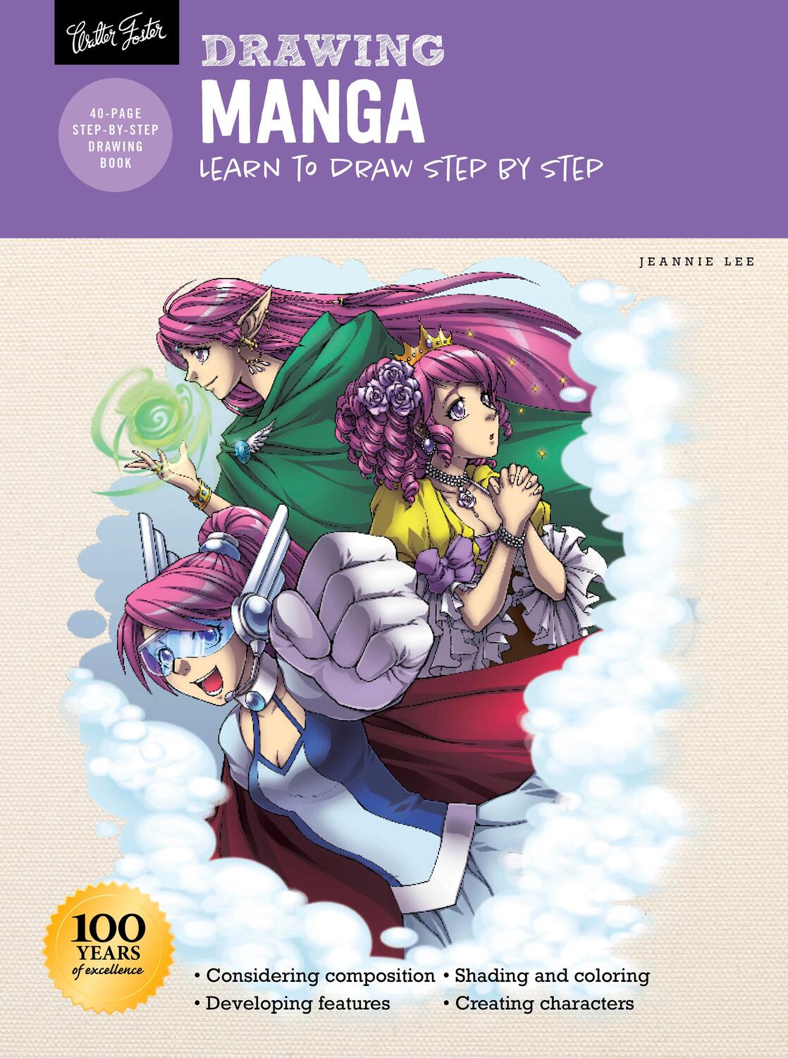 Cover: 9781633228429 | Drawing: Manga | Learn to draw step by step | Jeannie Lee | Buch