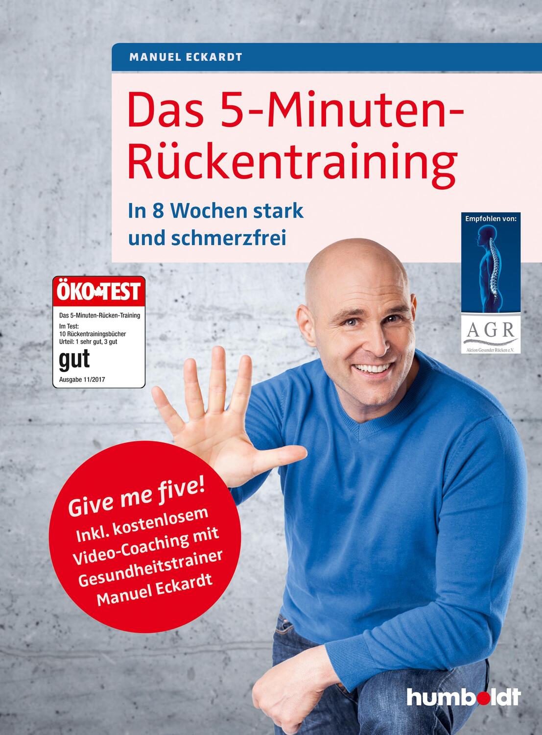 Cover: 9783899938678 | Das 5-Minuten-Rückentraining | Manuel Eckardt | Taschenbuch | Deutsch