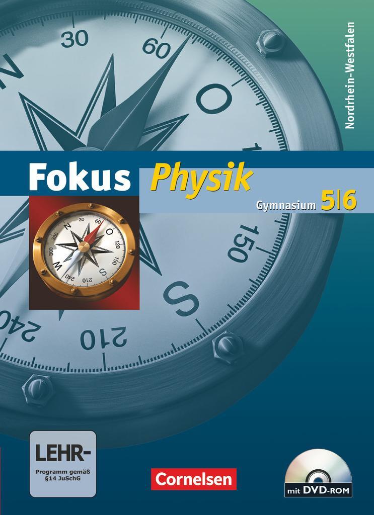 Cover: 9783060143221 | Fokus Physik - Gymnasium Nordrhein-Westfalen. 5./6. Schuljahr....