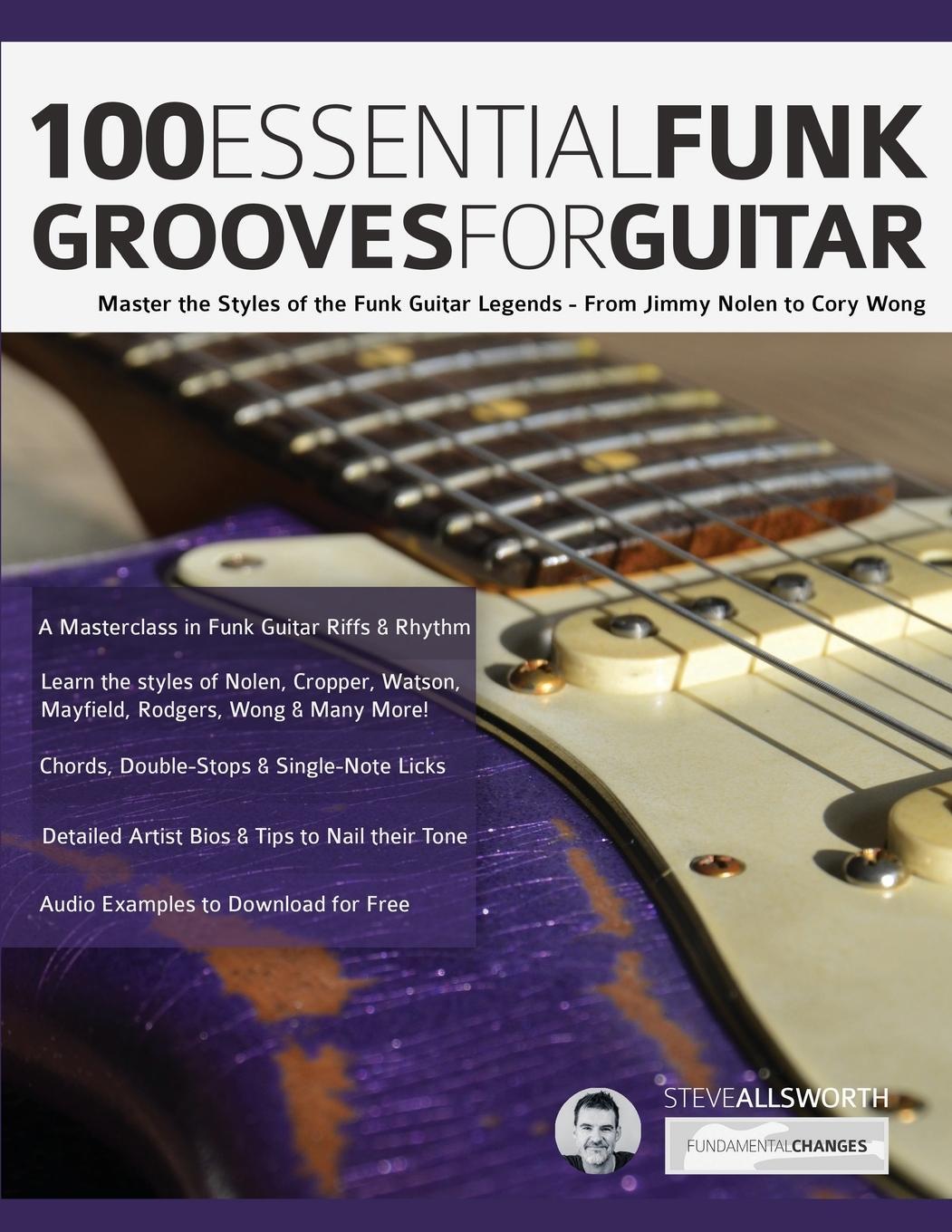 Cover: 9781789333879 | 100 Essential Funk Grooves for Guitar | Steve Allworth | Taschenbuch