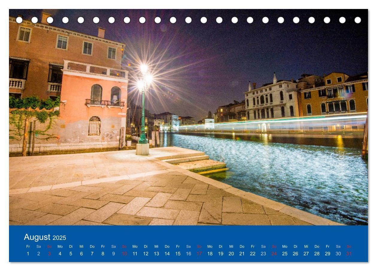 Bild: 9783435663026 | Mein lautloses Venedig (Tischkalender 2025 DIN A5 quer), CALVENDO...