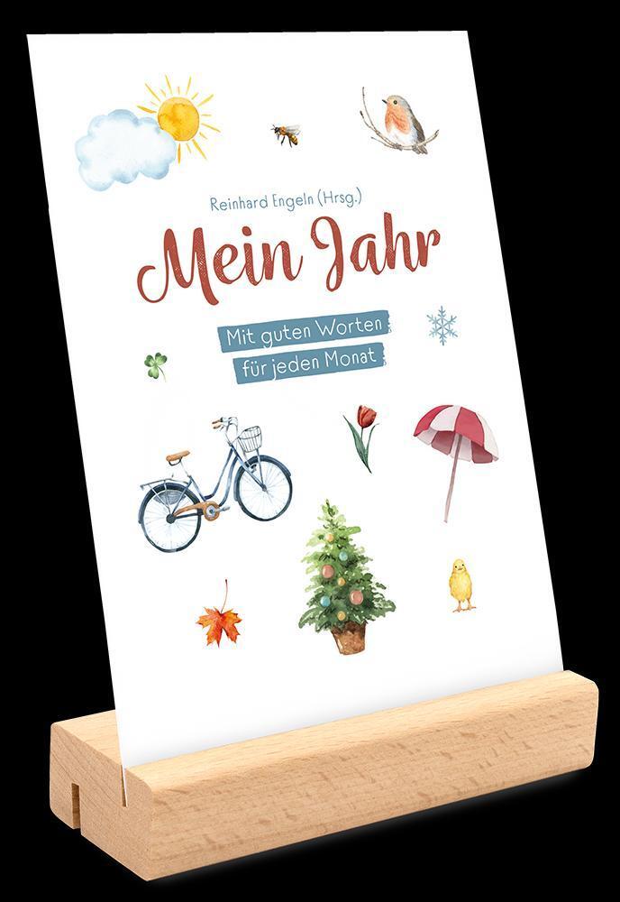 Cover: 4250222910847 | Mein Jahr - Mit guten Worten für jeden Monat | Reinhard Engeln | 12 S.