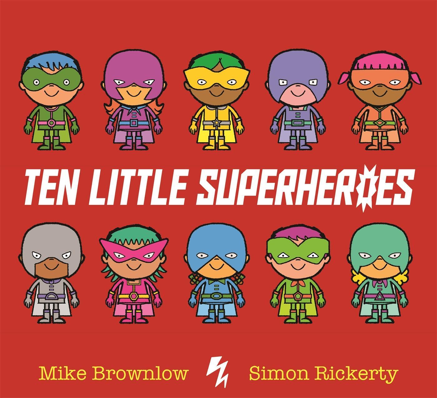 Cover: 9781408346273 | Ten Little Superheroes | Mike Brownlow | Taschenbuch | Ten Little